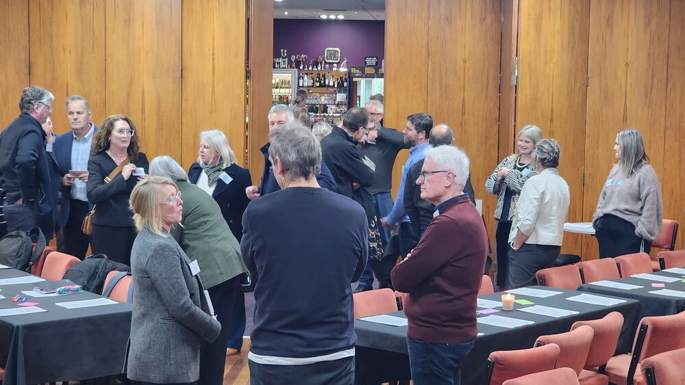 Moment from the Thrive evening