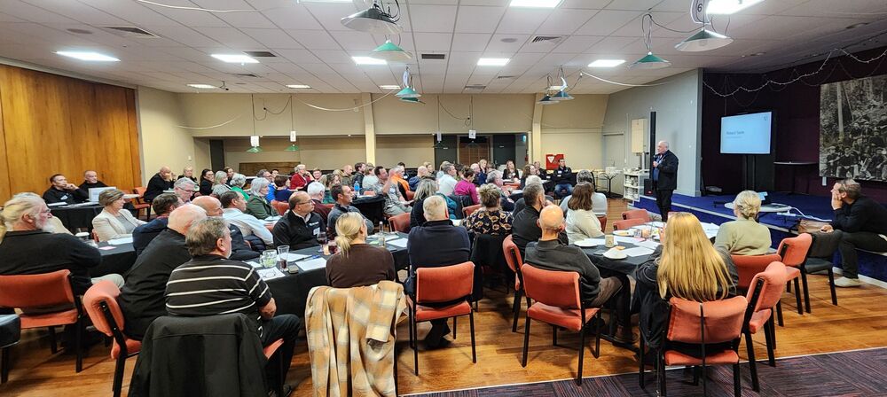 Moment from the Thrive evening