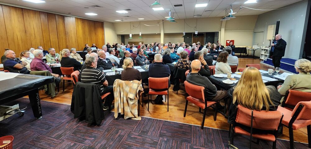 Moment from the Thrive evening