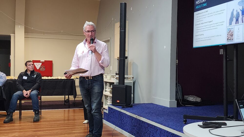 Moment from the Thrive evening