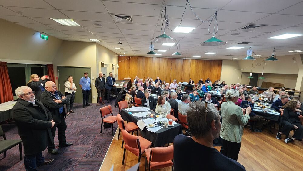Moment from the Thrive evening