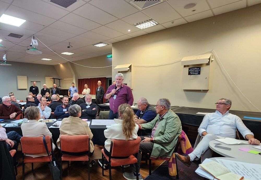Moment from the Thrive evening